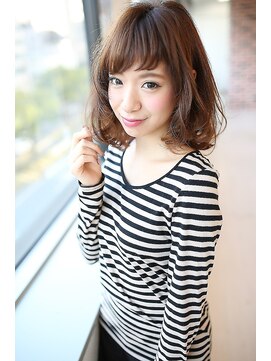 アグ ヘアー ホーリー 新発田店(Agu hair holy) ミディアムカール