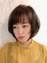 ヘアアンドメイク オプシス(Hair&Make OPSIS)&nbsp;耳かけのフィット感もいいクールボブ