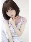 ミニボブ×ベージュカラー ♪