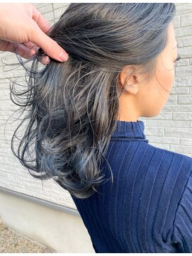 トップス TOPS 深海ネイビーグラデーション