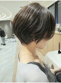 『清家』大人丸みショートボブ