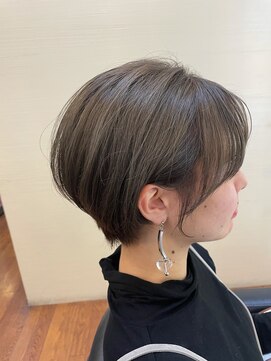 カット ルーム パパス(Cut Room PAPA' S) ダブルカラーで透明感のあるモテショートヘア♪