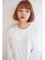 リコ ヘアアンドリラクゼーション(LICO HAIR&RELAXATION) 【LICO】ピンクベージュ　ボブ