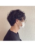 guest style ゆるくしゃパーマスタイル