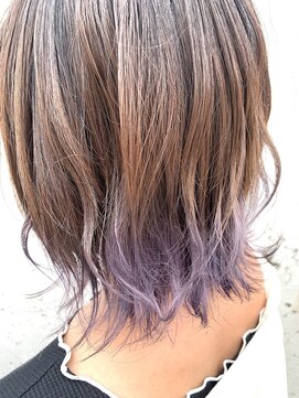 レーヴ(Reve) White lavender gradation color【レーヴ】