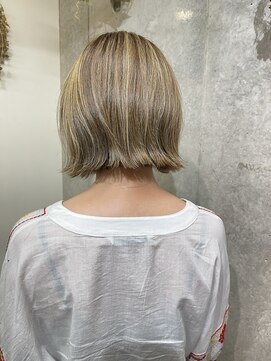 カシュカシュ(cache cache) ハイライトbob style