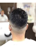ソフトモヒカンフェード