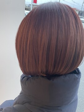 美容室 アイディー i-dee 丸みオレンジ