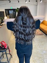 メリー オオサカ(Merly Osaka)&nbsp;色持ち良い！大人オシャレ_ダークブラウンハイライト_