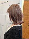 シアーなまろやかグレージュ