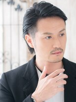 モッズヘアメン 名護大東店(mod's hair men)&nbsp;サイドの刈上げがポイント!暗髪フェードカットショートg名護大東