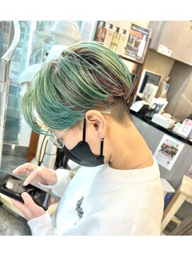 ル サロン リーカ 高見ノ里駅前本店(Le’Salon RYiCA) グリーンリーフ