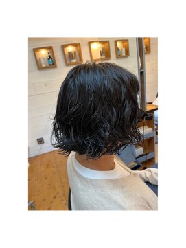 ラゴム(Lagom) #お客様スタイル #ボブパーマ