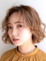 ムニカ 表参道(Munica)&nbsp;波巻きパーマでふんわりボブ☆表参道