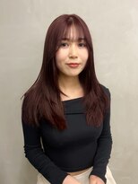 ネアー 新潟(NEER)&nbsp;ブリーチ無しカラー◯レッドブラウン◯カシスレッド