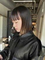 クリアオブヘアー リット(CLEAR of hair LiT) 切りっぱなしボブ