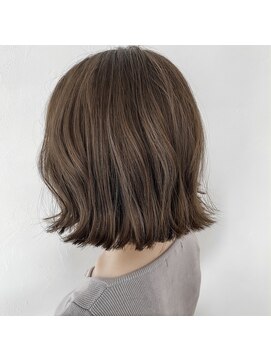 フェリア 梅田(FERIA) 切りっぱなしハイライトボブ*