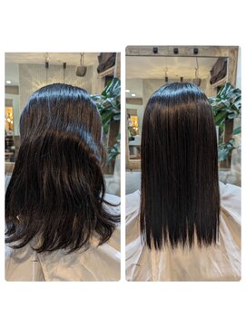 ベソ(Beso) ストレートヘア/縮毛矯正/ストレートパーマ/ストパー/黒髪/艶髪