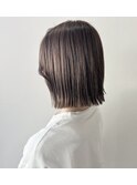 切りっぱなしボブ