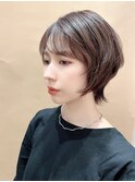 ウルフ/ショートウルフ/レイヤーカット/顔周り/大阪/梅田