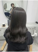 【emma小濱】職場や学校でも怒られない暗めグレージュ