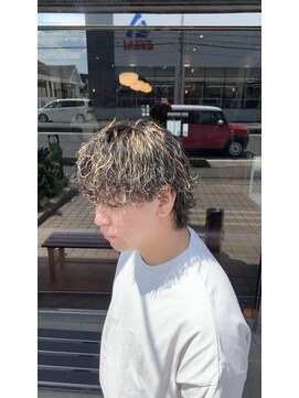 フォーシー(For.c.c.c.c) 波巻きパーマ[埼玉/川口/浦和/越谷/東川口/メンズパーマ/メンズ