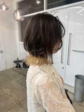 クリアーオブヘアー 池下店(clear OF HAIR) レイヤーボブ/裾カラー