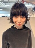 【nuance perm】ミニボブ_ニュアンスパーマ_マッシュバング