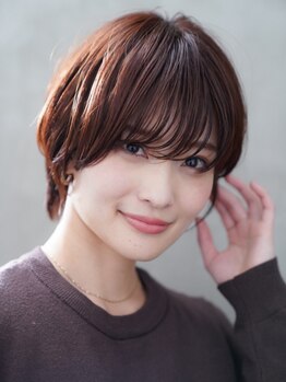 オム ヘア サロン(HOMME hair salon)の写真/《ダメージが気になる方へ！》地肌に優しいノンジアミンカラーのザクロペインターでハリコシふっくら髪に♪