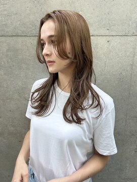 ビューナゴヤ 名駅(VIEW NAGOYA) 黒髪/ボブルフ/小顔/顔まわりカット/おくれ毛/レイヤーカット