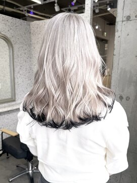 ラニヘアサロン(lani hair salon) ホワイトカラー/裾カラー/ベージュカラー/ハイトーン/デザイン
