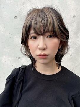 シャロンマルヤマ(SHARON maruyama) ウルフ×バングカラー