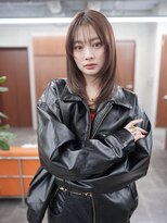 ニコ トウキョウ 渋谷(nico TOKYO)&nbsp;顔まわりレイヤーハッシュレイヤー透明感オリーブグレージュ渋谷