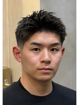 ドルクス 上野店(Dorcus) レンくんスパイキーフェードショート！