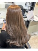 【水山】ワンカラーで透明感抜群ヘーゼルベージュ