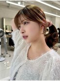 レイヤー/ネビージュ/韓国ヘア/イメチェン/縮毛矯正/中野/