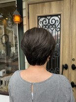 チョコレート(chocolate) 髪質改善大人可愛い20代30代40代50代ショートボブ