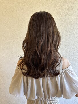 エルサフィロ キタハマ(el zafiro kitahama) 20×30×40代×透明感×艶感×髪質改善×ナチュラルベージュ