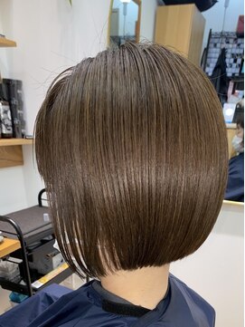 ランタンバイソロン(Rantan by Solon) ワンレン前下がりボブ/縮毛矯正/髪質改善/弱酸性縮毛矯正