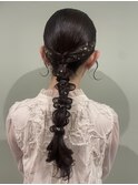 タイト編み下ろし