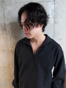 オルカ(ORCA) メンズヘア/メンズカット/センターパート/新宿【深江】