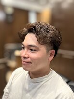 ザバーバー 日本橋高島屋SC(THE BARBER)&nbsp;ツーブロックパーマスタイル/バーバー/メンズカット