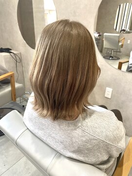 ヌーク(nook.) 着物ヘア/大人ガーリー/ダークアッシュ/似合わせカット/佐賀