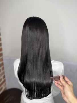 エニー 栄(Any) 韓国レイヤー×グレージュ