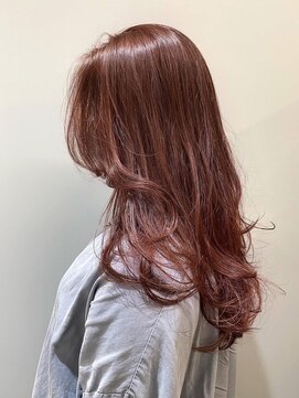 バランス 原宿 表参道(balance) レッドブラウン×レイヤー YUKA