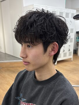 ビカム 名駅(become) シャドウパーマ/マッシュウルフ