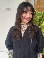 アクシス ナゴヤ(AXIS NAGOYA)&nbsp;イメチェン/ピンクベージュ/アンブレラカラー/前髪/名古屋/名駅