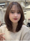 韓国ボブレイヤーボブ渋谷タッセルボブお洒落なレイヤーカット