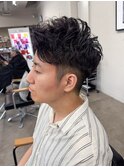 【neuk服部】アップバングショートパーマ/ダウンバングも可