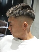 メッツ 原宿(METS) MEN'S/ツイスパ×ハイライト/ベリーショート/短髪